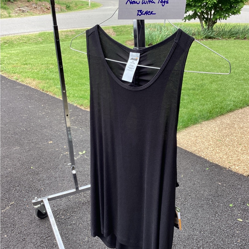 Black Sleeveless Top